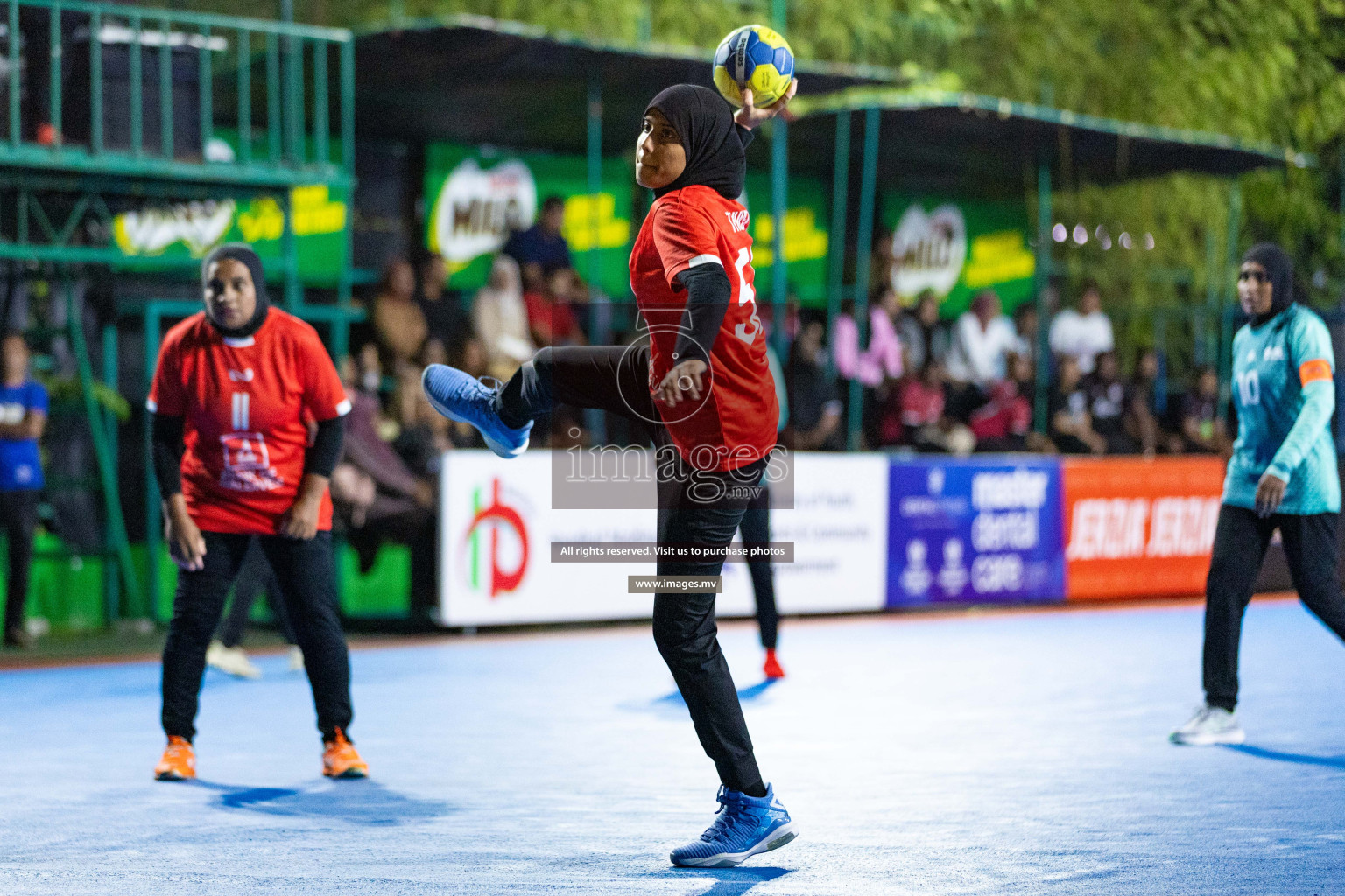 Day 1 of 7th Inter-Office/Company Handball Tournament 2023, held in Handball ground, Male', Maldives on Friday, 16th September 2023 Photos: Nausham Waheed/ Images.mv