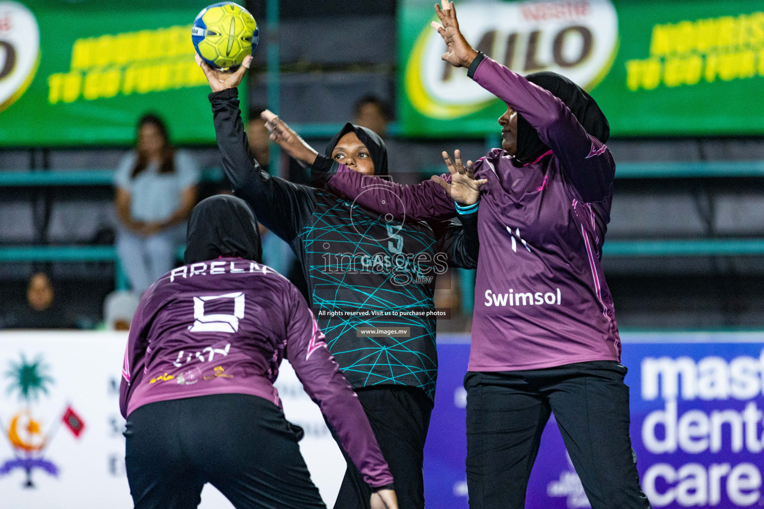 Day 2 of 7th Inter-Office/Company Handball Tournament 2023, held in Handball ground, Male', Maldives on Saturday, 17th September 2023 Photos: Nausham Waheed/ Images.mv