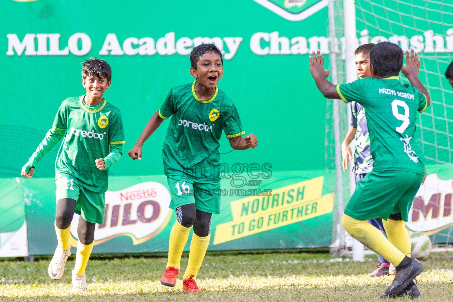 Final Day  of MILO Academy Championship 2024 - U12 was held at Henveiru Grounds in Male', Maldives on Thursday, 7th July 2024. Photos: Shuu Abdul Sattar / images.mv