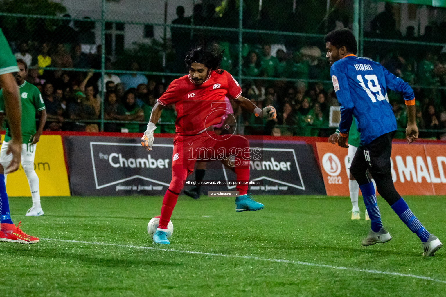 Club HDC vs Club TTS in Club Maldives Cup 2022 was held in Hulhumale', Maldives on Thursday, 20th October 2022. Photos: Hassan Simah/ images.mv