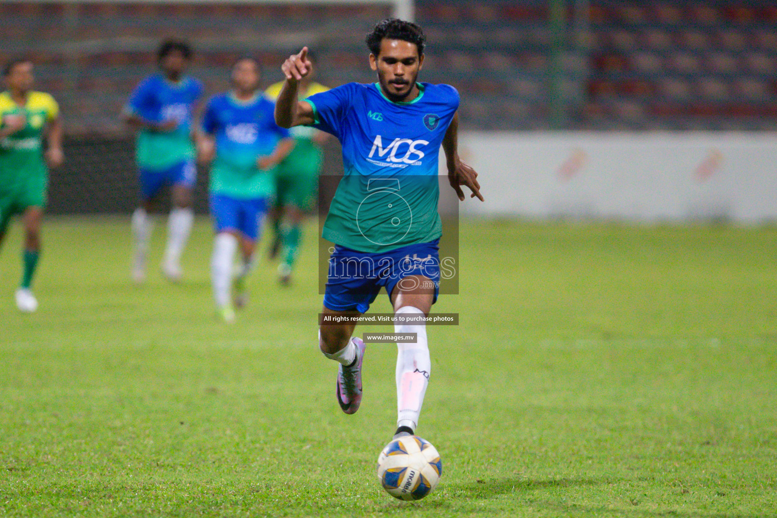 President's Cup 2023 Semi Final - Maziya Sports & Recreation vs Super United Sports, held in National Football Stadium, Male', Maldives  Photos: Mohamed Mahfooz Moosa/ Images.mv