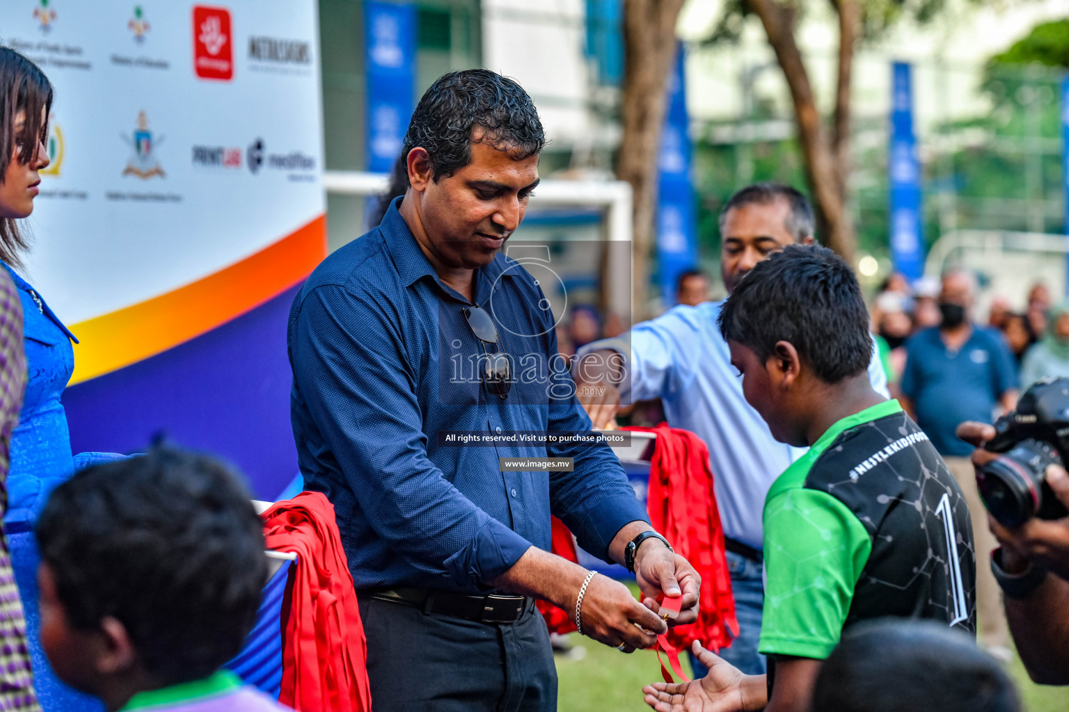 Day 4 of Milo Kids Football Fiesta 2022 was held in Male', Maldives on 22nd October 2022. Photos: Nausham Waheed / images.mv