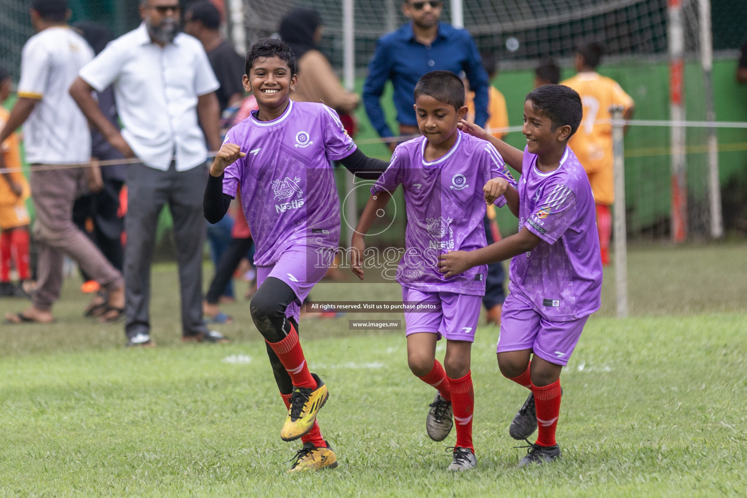 Day 1 of Nestle kids football fiesta, held in Henveyru Football Stadium, Male', Maldives on Wednesday, 11th October 2023 Photos: Shut Abdul Sattar/ Images.mv