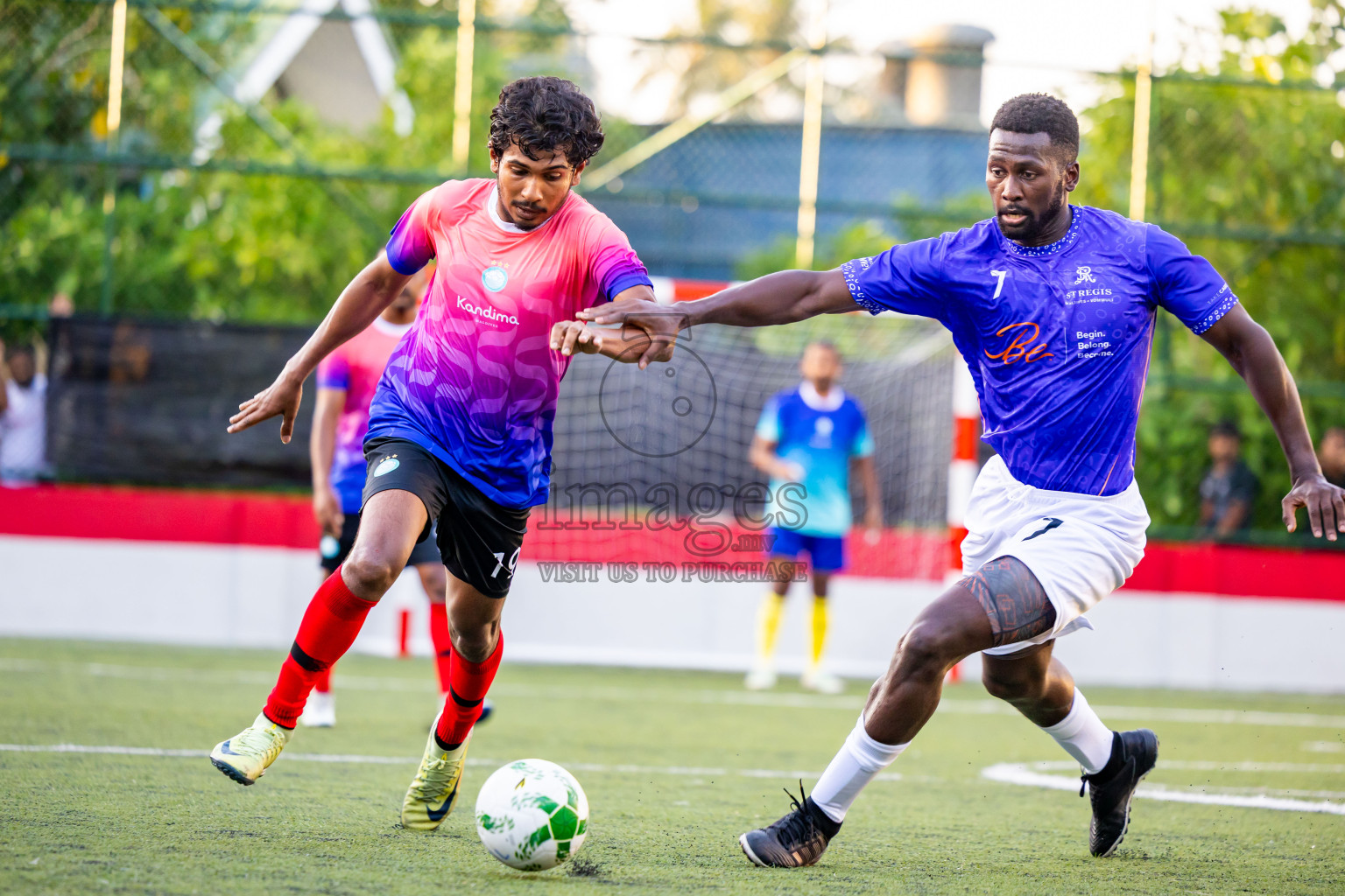 ST REGIS vs Kandima in Day 3 of Resort League 2025 (Dhaalu Zone) was held on Saturday, 17th May 2025 in Niyama Private island, Dhaalu Atoll, Maldives. Photos: Nausham Waheed / images.mv