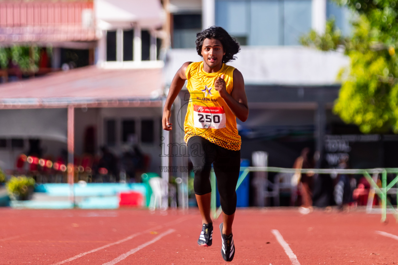 Day 2 of Inter-school Athletics Championship 2025 held in Ekuveni Synthetic Track, Male', Maldives on Tuesday, 07th October 2025. Photos by: Riza / Images.mv