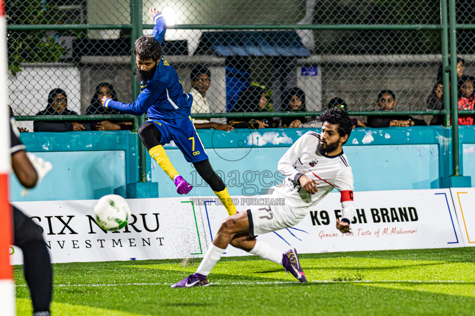 Day 3 of Laamehi Dhiggaru Ekuveri Futsal Challenge 2025 was held on Saturday, 26th July 2025, at Dhiggaru Futsal Ground, Dhiggaru, Maldives Photos: Areef / images.mv