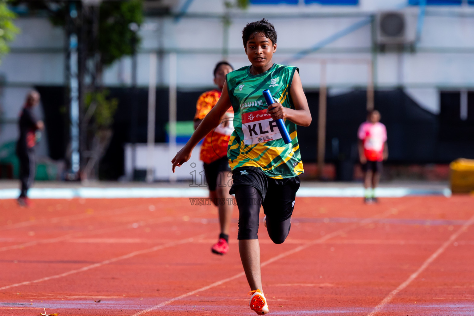 Day 6 of Inter-school Athletics Championship 2025 held in Ekuveni Synthetic Track, Male', Maldives on Sunday, 12th October 2025. Photos by: Nausham Waheed / Images.mv