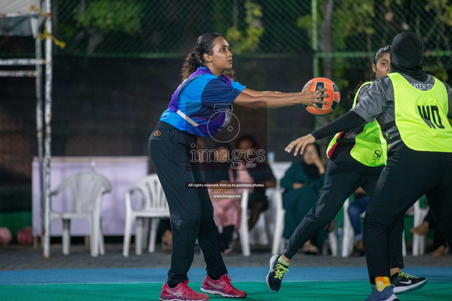 Day 6 of 20th Milo National Netball Tournament 2023, held in Synthetic Netball Court, Male', Maldives on 4th June 2023 Photos: Nausham Waheed/ Images.mv