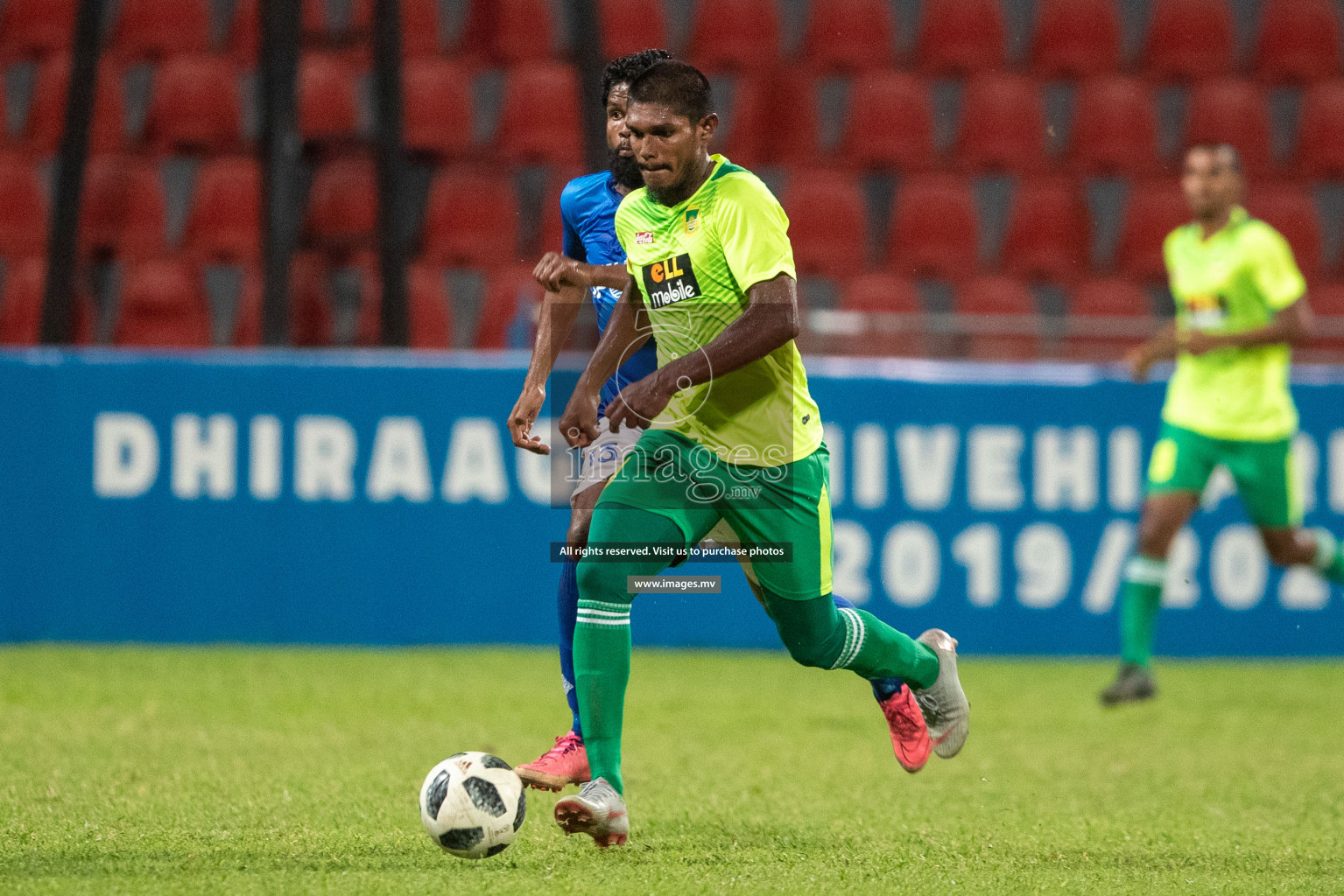 Maziya SRC vs Nilandhoo in Dhiraagu Dhivehi Premier League 2019 held in Male', Maldives on 25th June 2019 Photos: Shuadh Abdul Sattar/images.mv