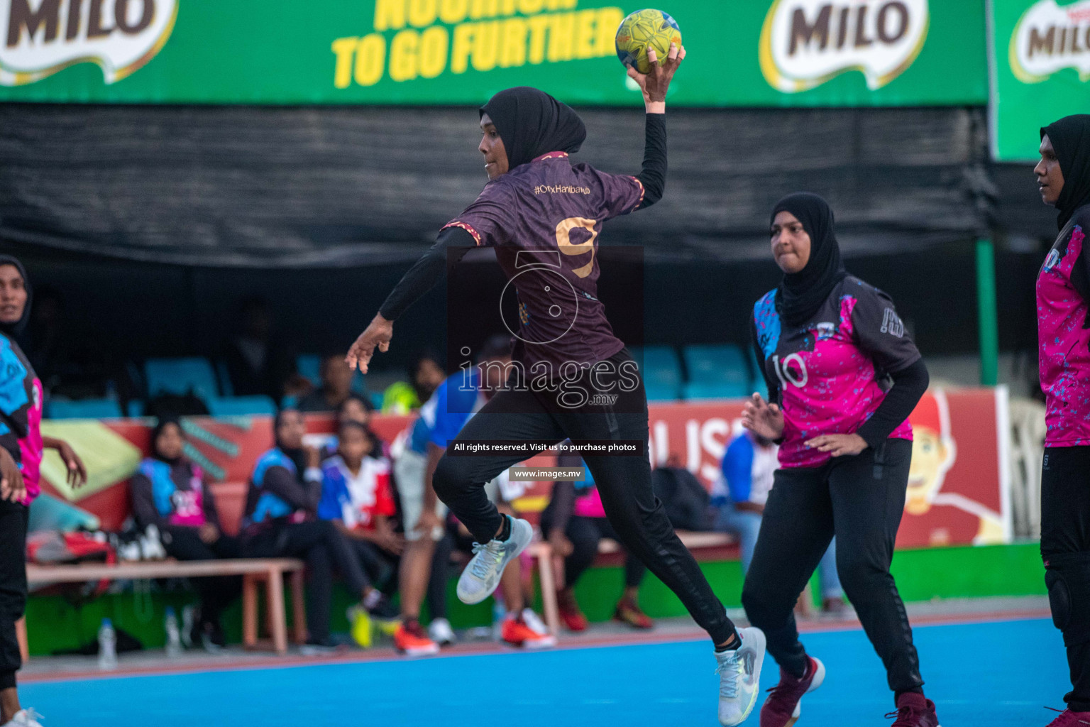 Day 15th of 6th MILO Handball Maldives Championship 2023, held in Handball ground, Male', Maldives on 6th June 2023 Photos: Nausham waheed  / Images.mv