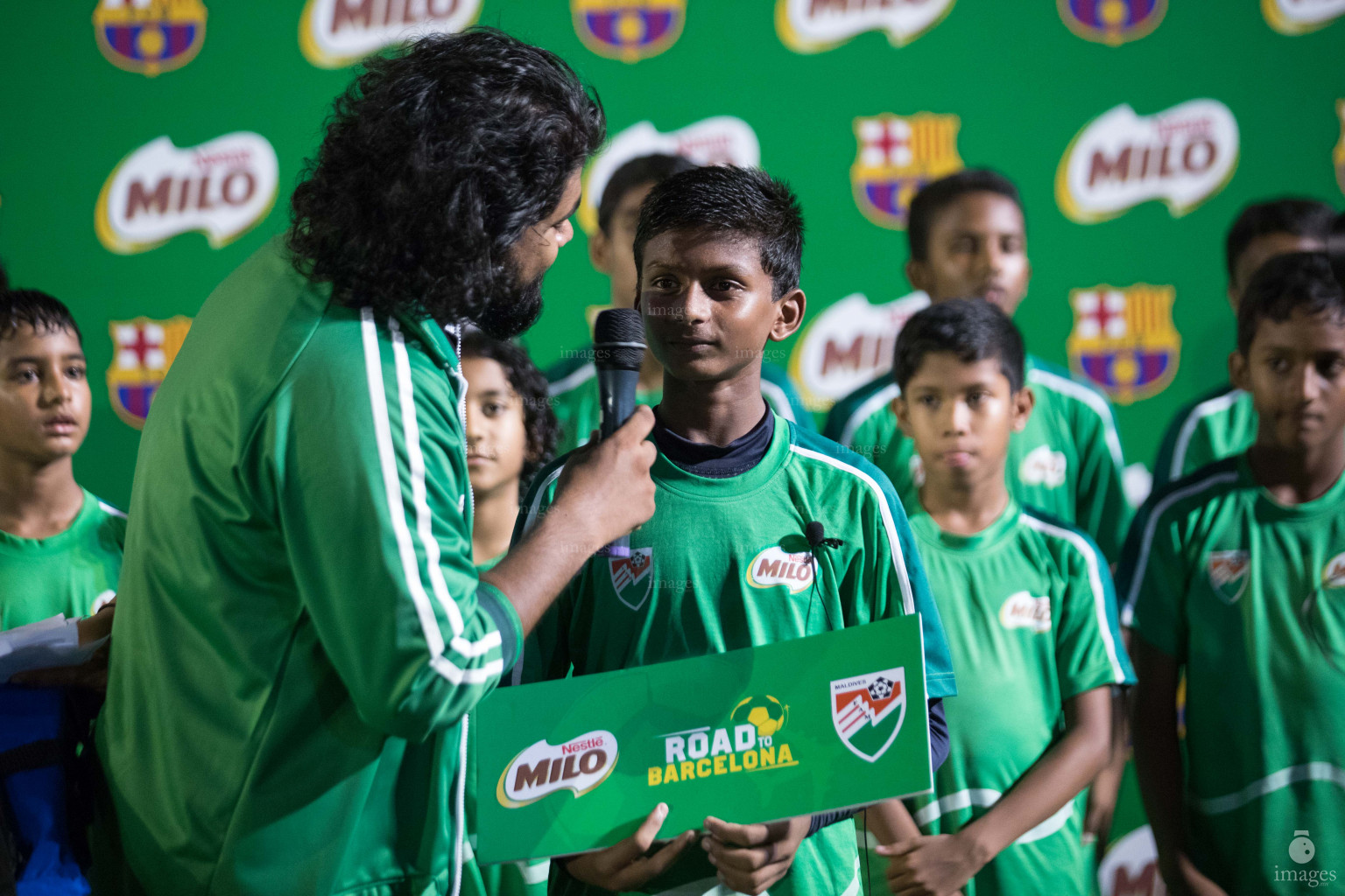 MILO Road To Barcelona (Selection Day 2) 2018 In Male' Maldives, October 10, Wednesday 2018 (Images.mv Photo/Suadh Abdul Sattar))