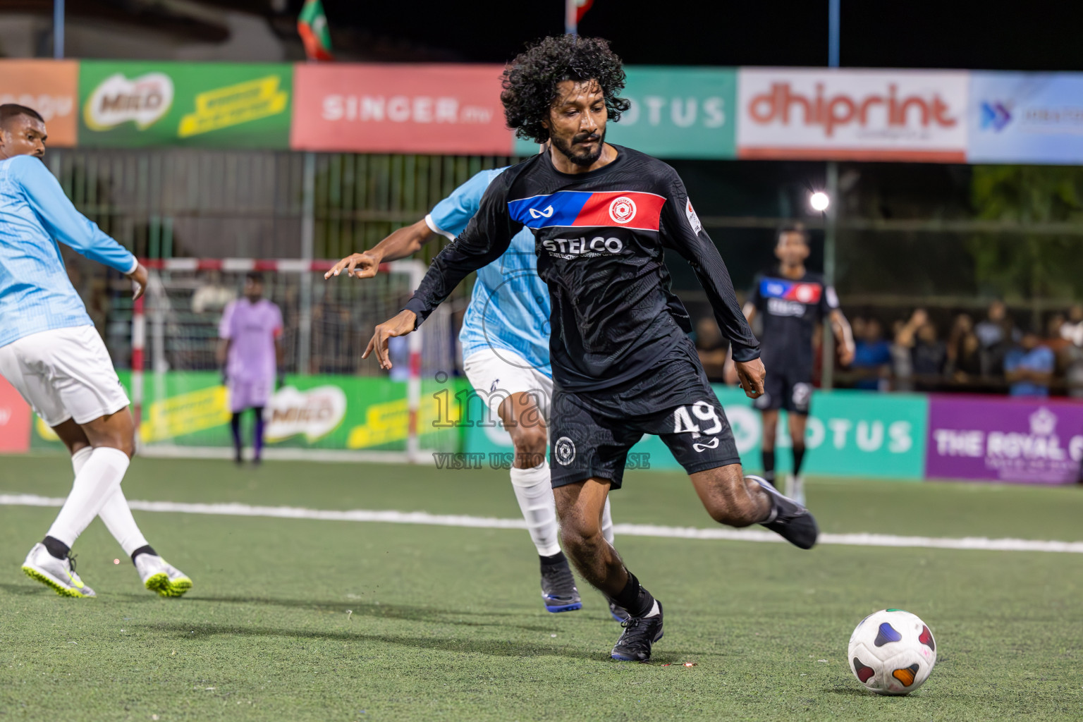 STELCO vs MACL in Quarter Finals of Club Maldives Cup 2024 held in Rehendi Futsal Ground, Hulhumale', Maldives on Wednesday, 9th October 2024. Photos: Ismail Thoriq / images.mv