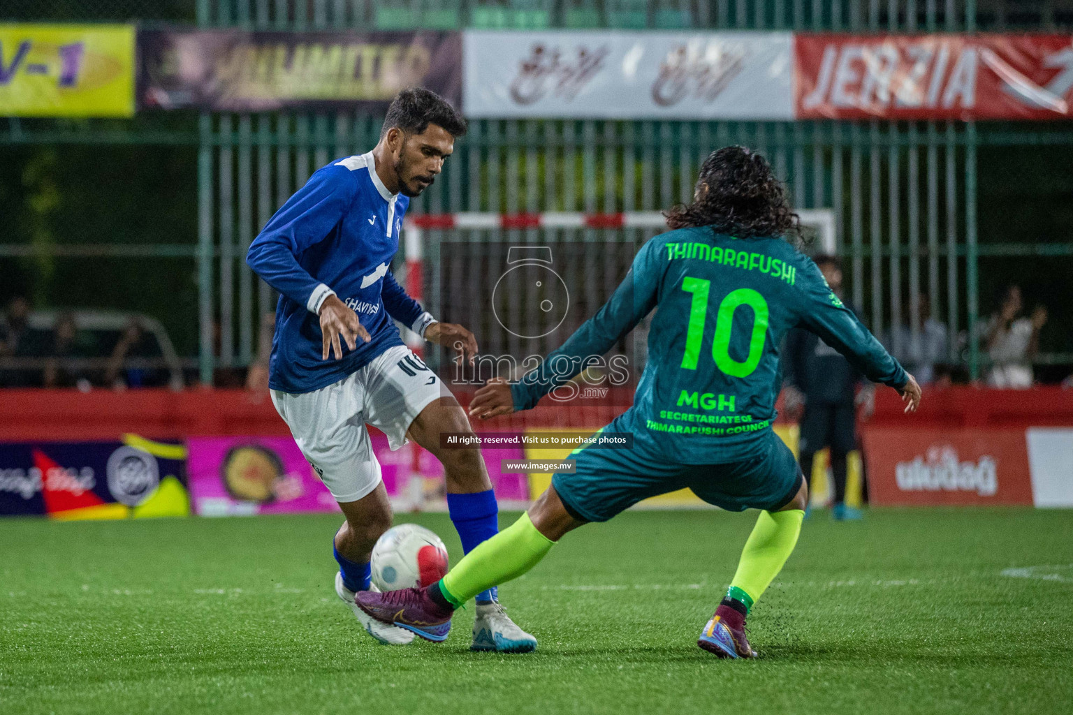 Th. Thimarafushi vs Th. Kinbidhoo in Day 12 of Golden Futsal Challenge 2023 on 16 February 2023 in Hulhumale, Male, Maldives