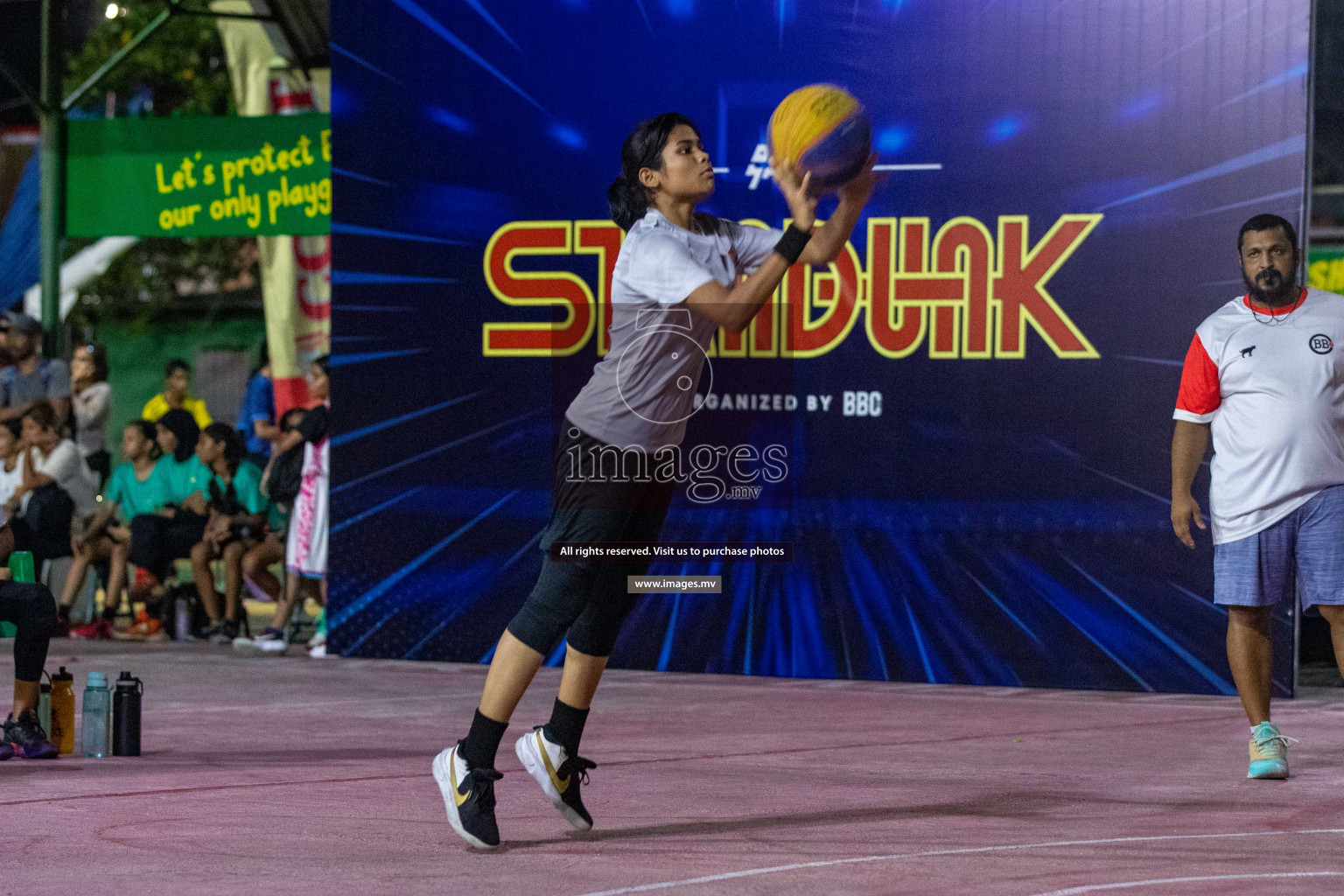 Day 5 of Slamdunk by Sosal on 16th April 2023 held in Male'. Photos: Nausham Waheed / images.mv