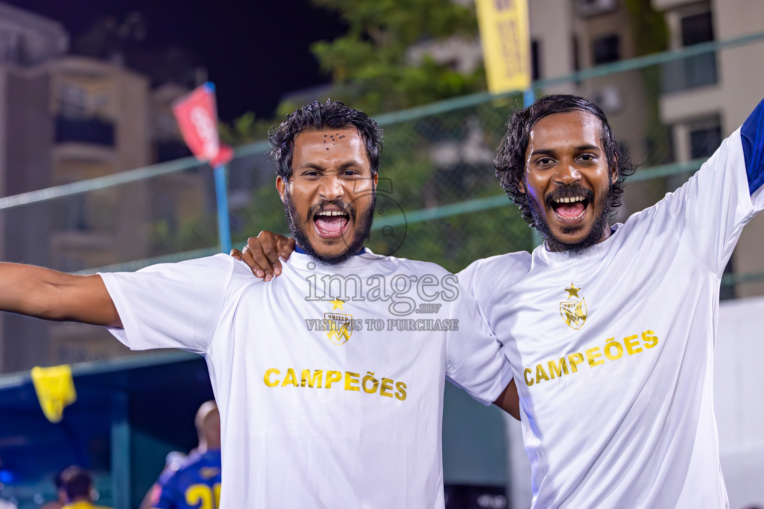 B Eydhafushi vs L Gan in the Final of Golden Futsal Challenge 2024 was held on Thursday, 7th March 2024, in Hulhumale', Maldives 
Photos: Ismail Thoriq / images.mv