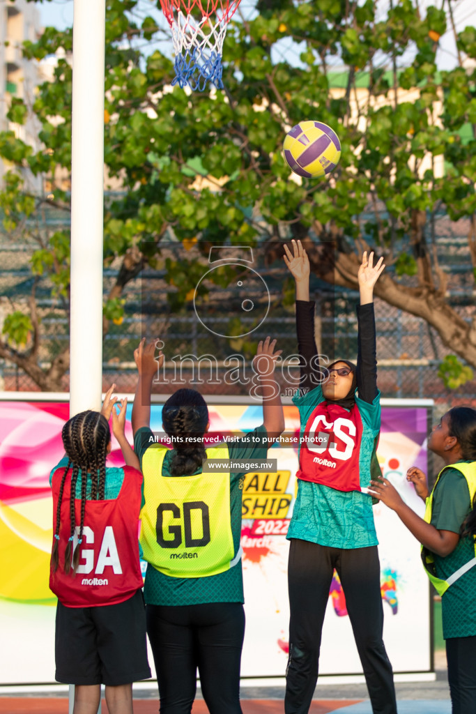 Day 7 of Junior Netball Championship 2022 on 11th March 2022 held in Male', Maldives. Photos by Nausham Waheed & Hassan Simah