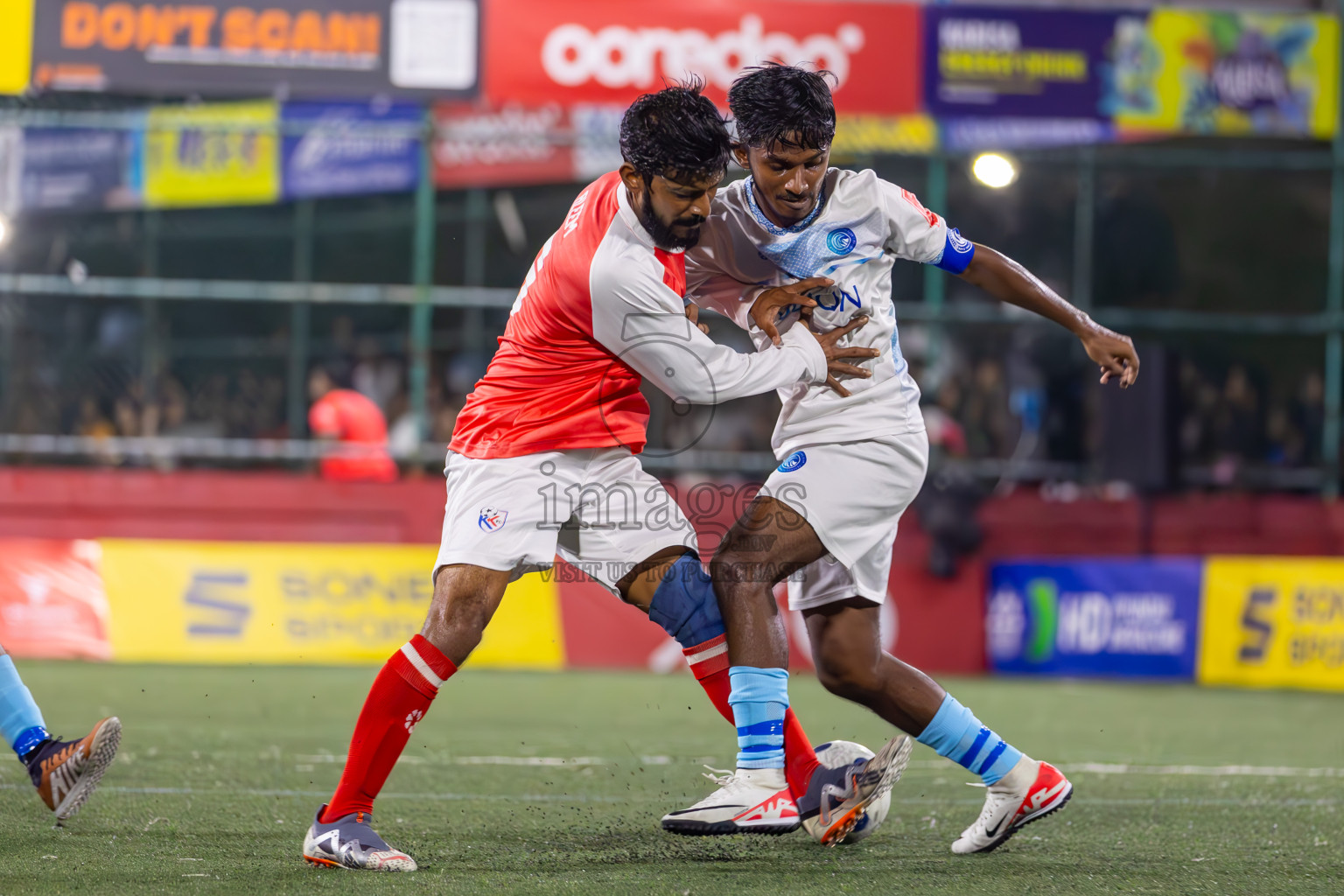 Sh Feydhoo vs N Kendhikulhudhoo on Day 37 of Golden Futsal Challenge 2024 was held on Thursday, 22nd February 2024, in Hulhumale', Maldives
Photos: Ismail Thoriq / images.mv