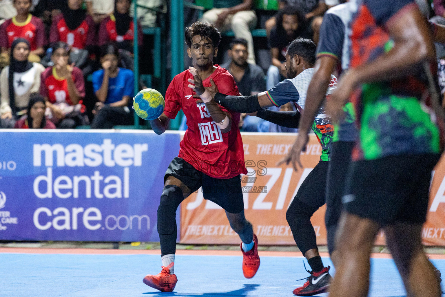 Division one Final 10th National Handball Tournament 2023, held in Handball ground, Male', Maldives on Saturday, 13th January 2023 Photos: Nausham Waheed/ Images.mv