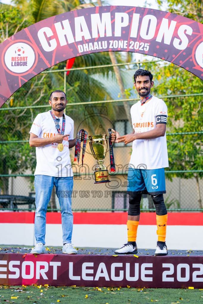Final of Resort League 2025 (Dhaalu Zone) was held on Saturday, 24th May 2025 in Niyama Private island, Dhaalu Atoll, Maldives. Photos: Nausham Waheed / images.mv