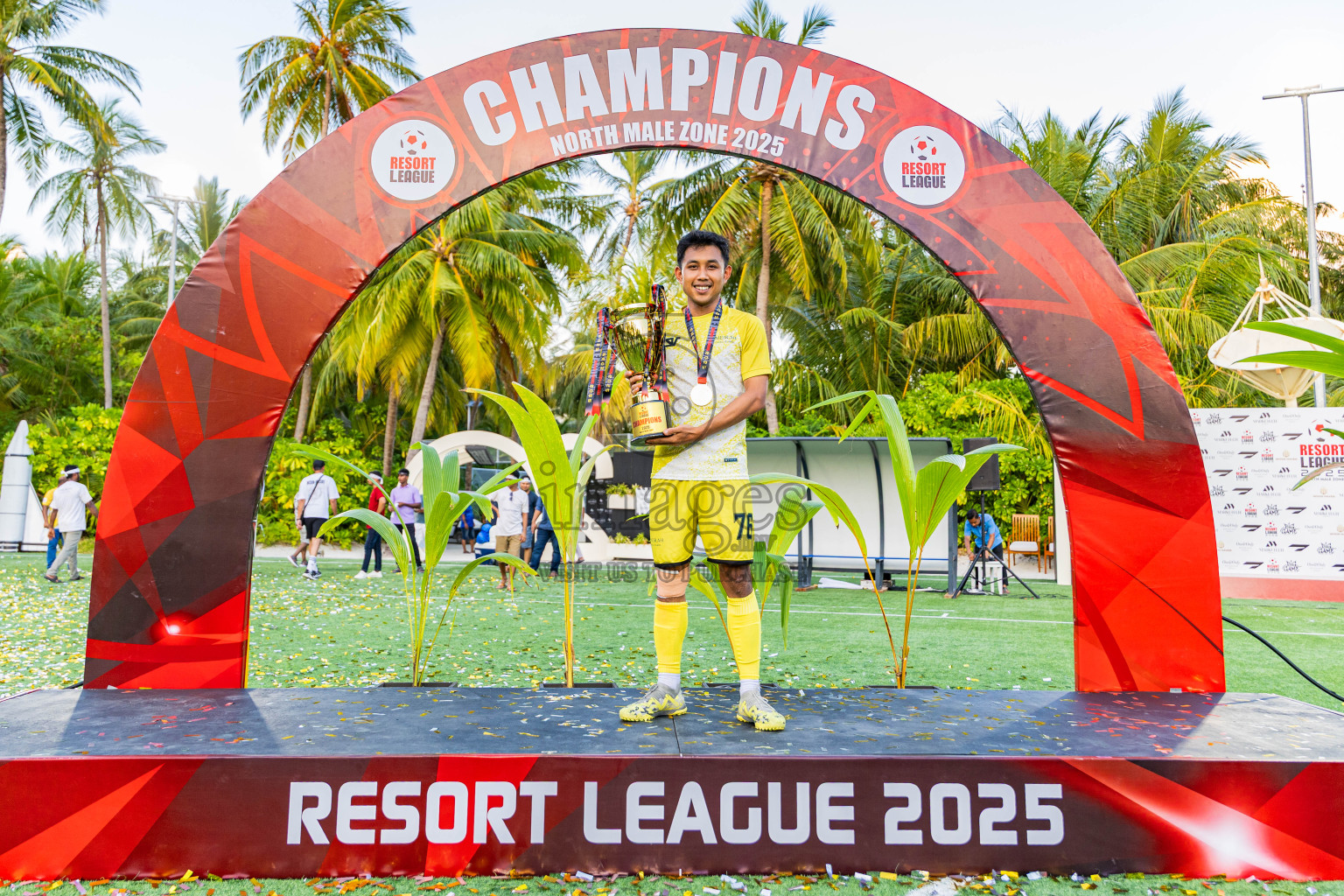 Jumeirah vs Varu in Final of Resort League 2025 (North Male Zone) was held on Saturday, 27th September 2025 in One And Only Reethi Rah Maldives Resort, Photos: Areef Adam / images.mv