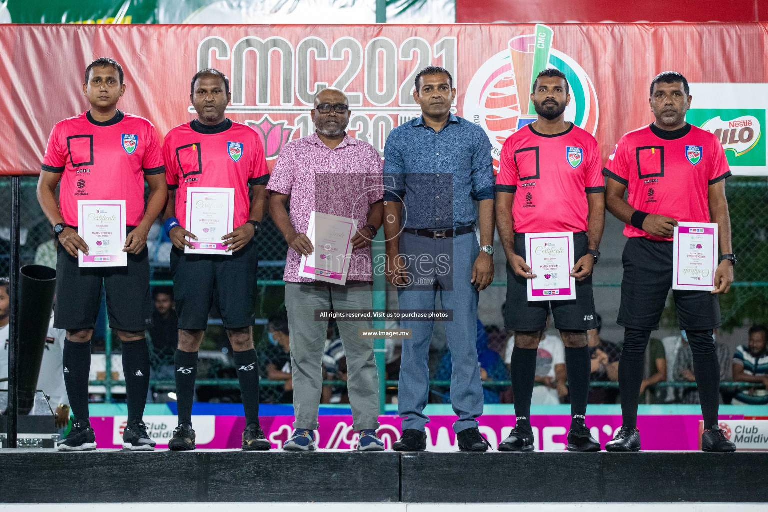 Ports Limited vs WAMCO - in the Finals 18/30 Women's Futsal Fiesta 2021 held in Hulhumale, Maldives on 18 December 2021. Photos by Nausham Waheed & Shuu Abdul Sattar