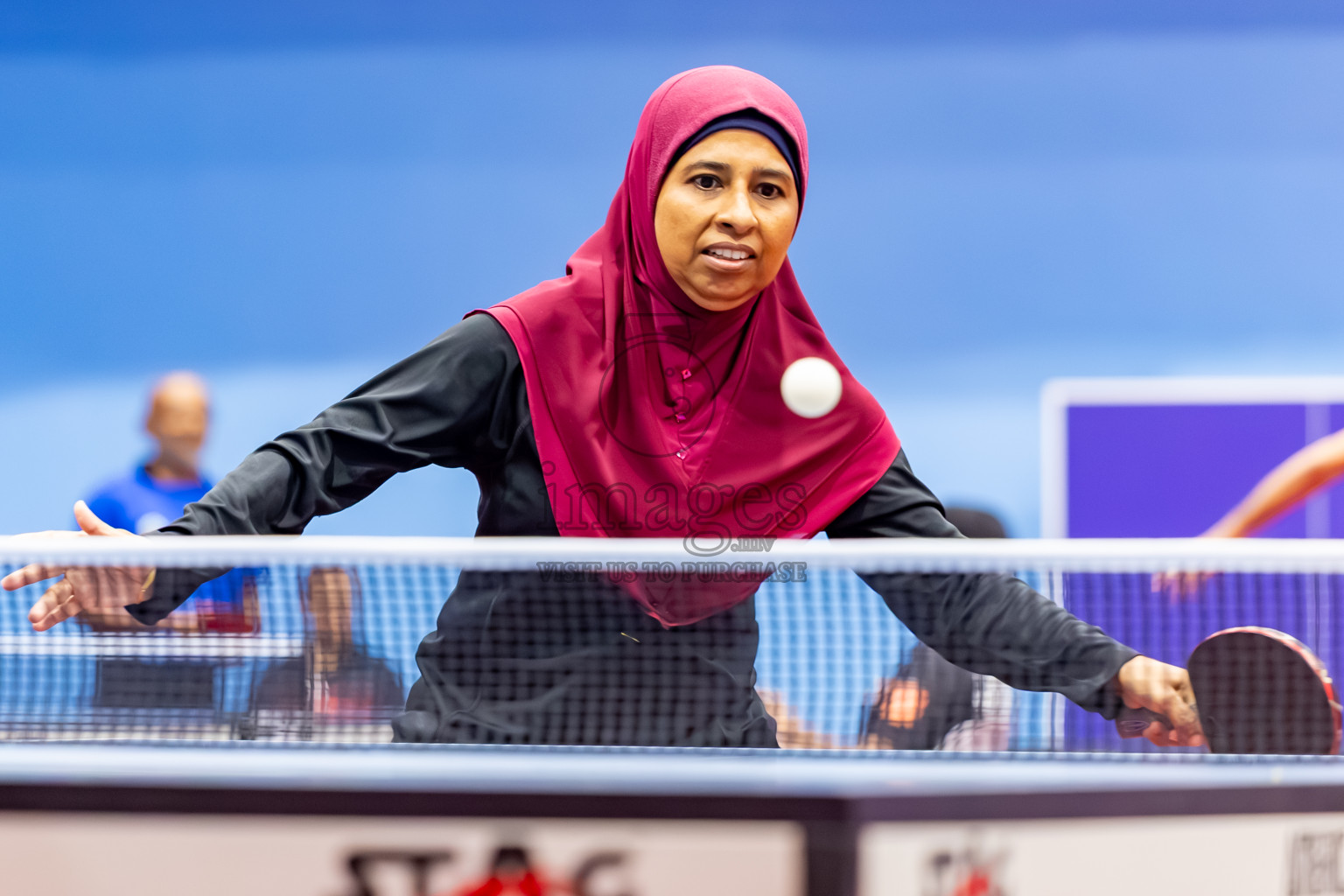 Day 1 of 1st Thoddoo Masters Table Tennis Tournament was held on Thursday, 21st August 2025 in AA Thoddoo, Maldives. Photos: Nausham Waheed / images.mv