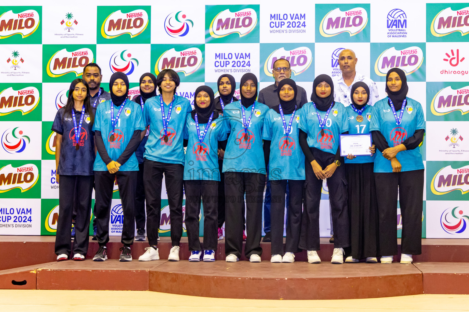 Final of Women's Division of Milo VAM Cup 2024 held in Male', Maldives on Saturday, 13th July 2024 at Social Center Indoor Hall Photos By: Nausham Waheed / images.mv