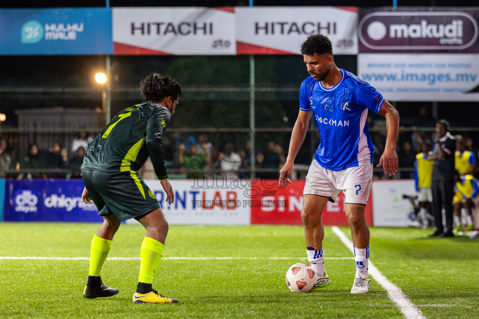 Customs Recreation Club (CRC) vs Club Fen in Day 1 of Club Maldives Cup 2025 was held in Rehendi Futsal Ground, Hulhumale', Maldives on Sunday, 28th September 2025. Photos: Ismail Thoriq / images.mv