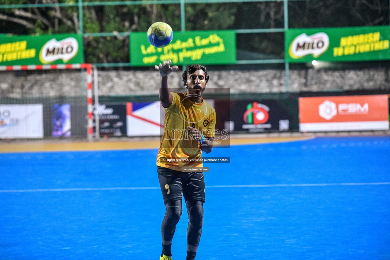 Day 10 of Milo 6th Inter Office Handball Tournament 2022 - Photos by Nausham Waheed