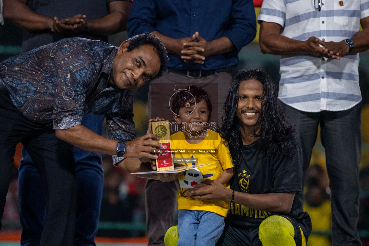 RRC Vs FSM in the Semi Finals of Club Maldives 2021 held in Hulhumale, Maldives on 19 December 2021. Photos: Ismail Thoriq / images.mv