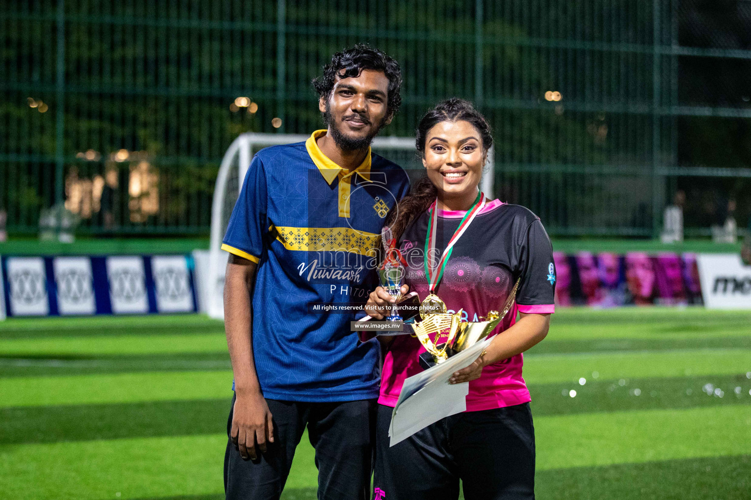 Final of MFA Futsal Tournament 2023 on 10th April 2023 held in Hulhumale'. Photos: Nausham waheed /images.mv