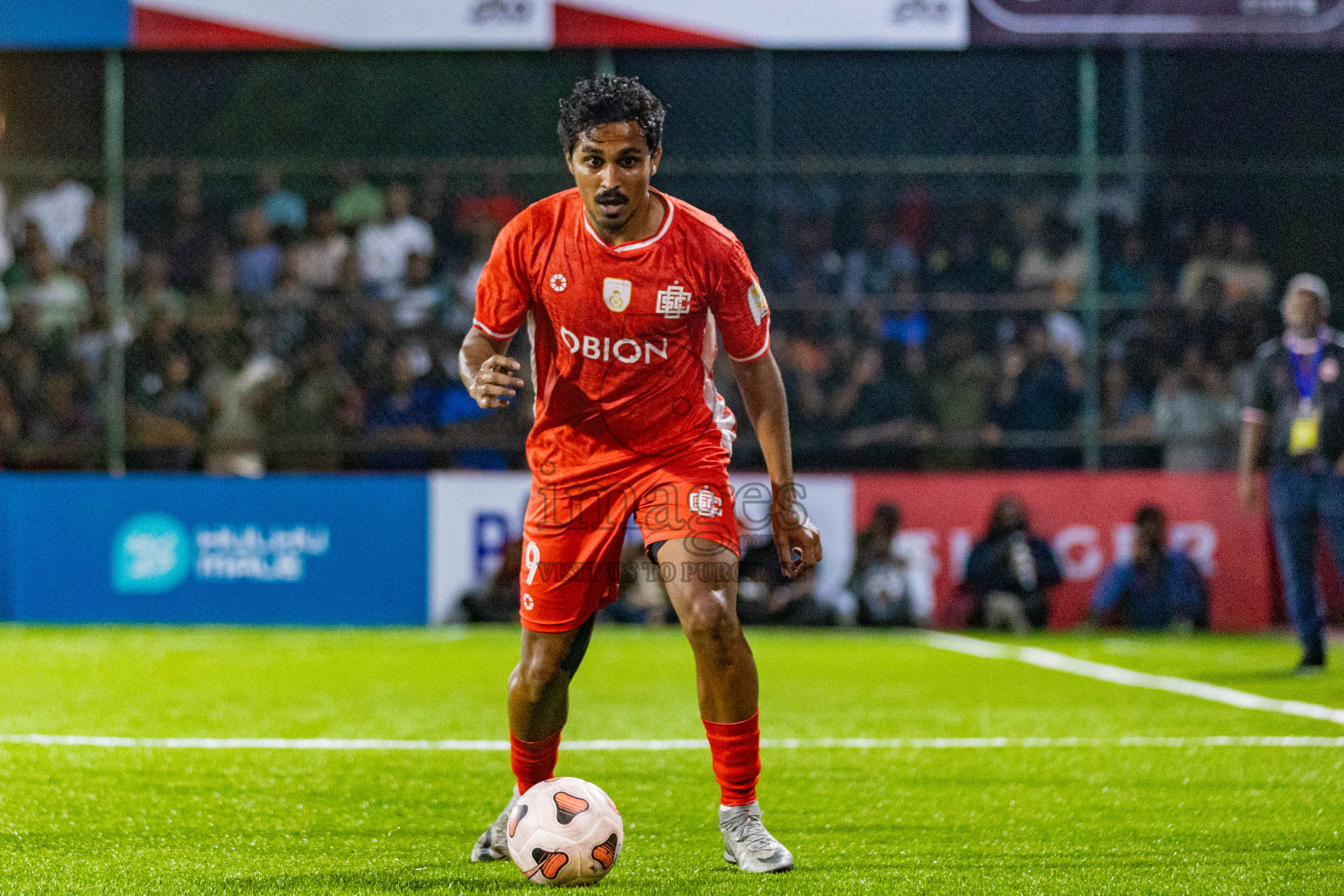 Road Recreation Club vs Club Combination SC Eydhafushi in Kings Cup Final of Club Maldives 2025 was held in Rehendhi Futsal Ground, Hulhumale', Maldives on Tuesday, 9th September 2025. Photos: Areef Adam / images.mv