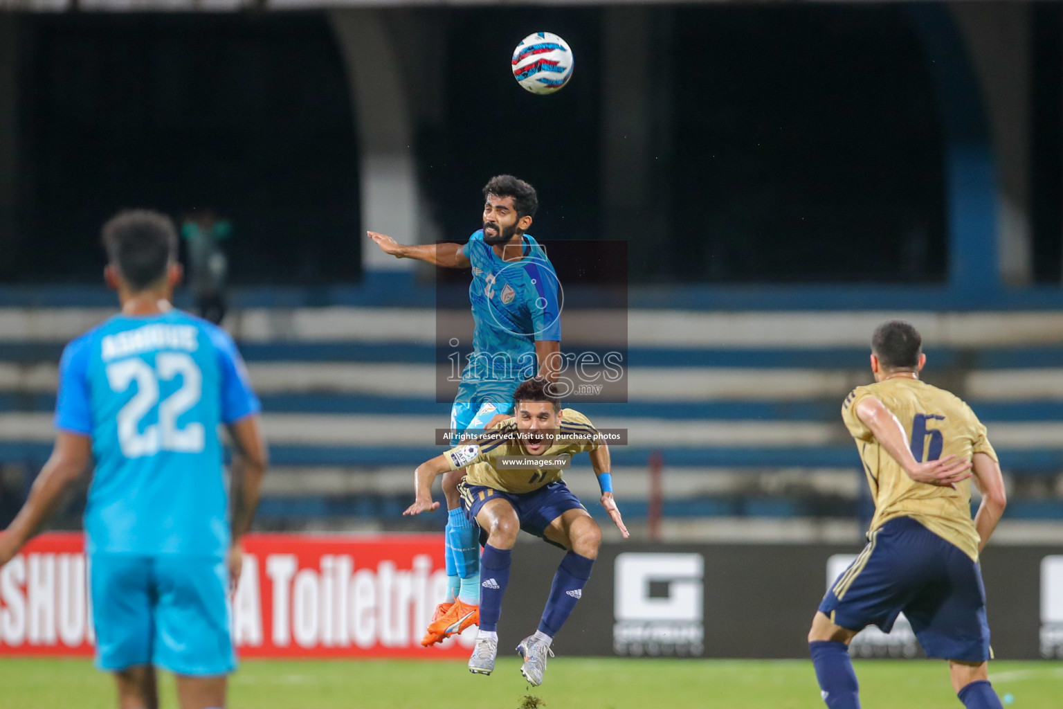 India vs Kuwait in SAFF Championship 2023 held in Sree Kanteerava Stadium, Bengaluru, India, on Tuesday, 27th June 2023. Photos: Nausham Waheed, Hassan Simah / images.mv