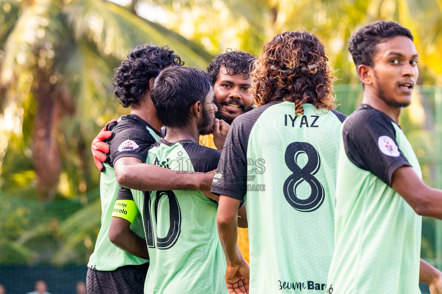 Barcelo vs Vilamendhoo in Day 3 of Resort League 2025 (Ari Zone) was held on Sunday, 22nd June 2025 in Conrad Maldives Rangali Island, Alif Dhaalu Atoll, Maldives. Photos: Nausham Waheed / images.mv