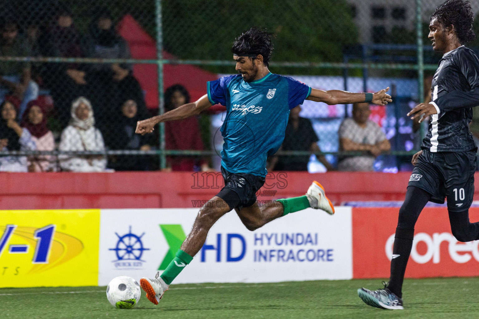 F Feeali vs F Bilehdhoo in Day 8 of Golden Futsal Challenge 2024 was held on Monday, 22nd January 2024, in Hulhumale', Maldives Photos: Nausham Waheed / images.mv