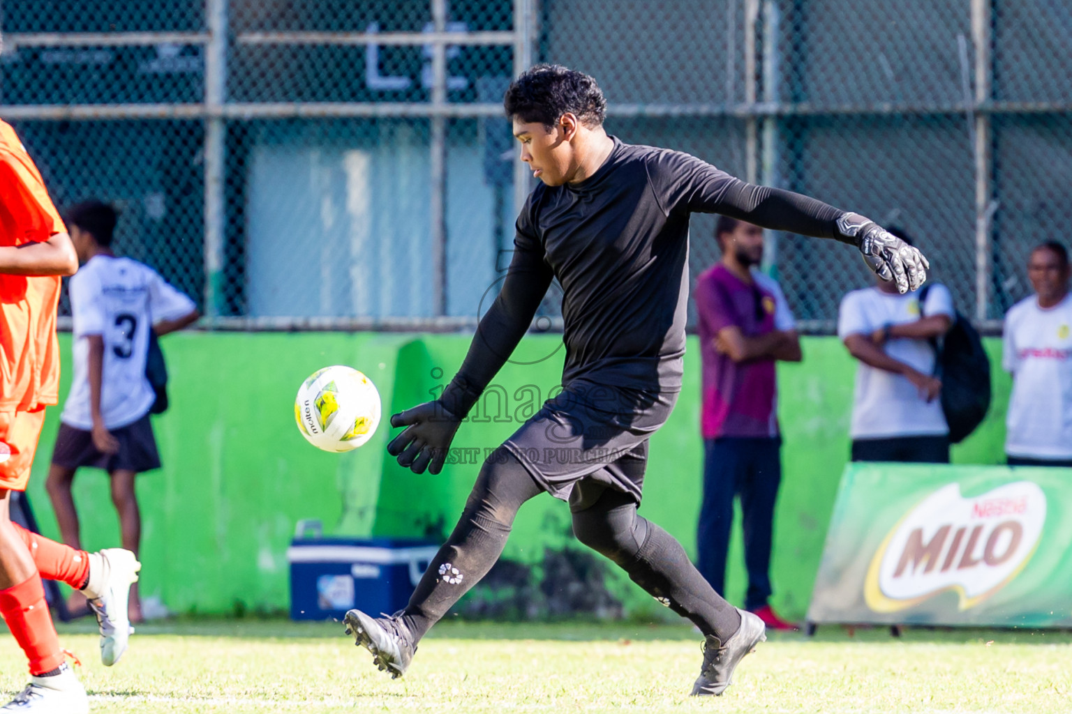 Day 1 of MILO Academy Championship 2024 held in Henveyru Stadium, Male', Maldives on Thursday, 31st October 2024. Photos by Nausham Waheed / Images.mv