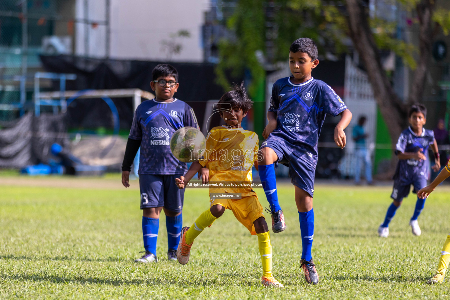 Day 2 of Nestle kids football fiesta, held in Henveyru Football Stadium, Male', Maldives on Thursday, 12th October 2023 Photos: Ismail Thoriq / Images.mv