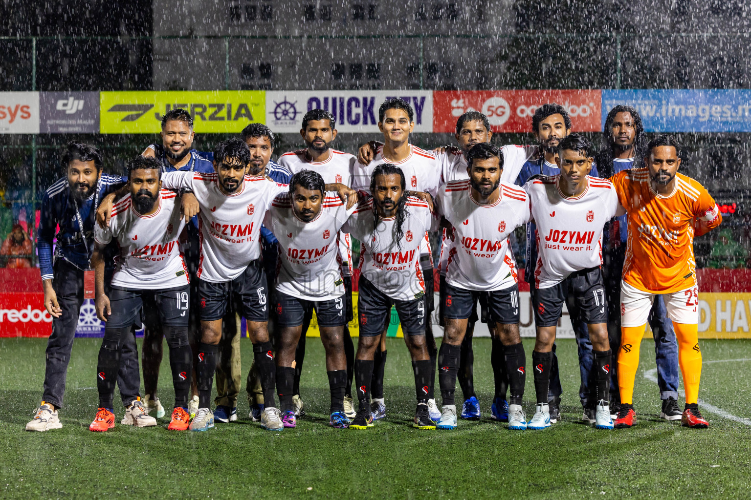 L Maabaidhoo vs L Maavah in Day 18 of Golden Futsal Challenge 2025 was held on Wednesday, 22nd January 2025, in Hulhumale', Maldives. Photos: Nausham Waheed / images.mv