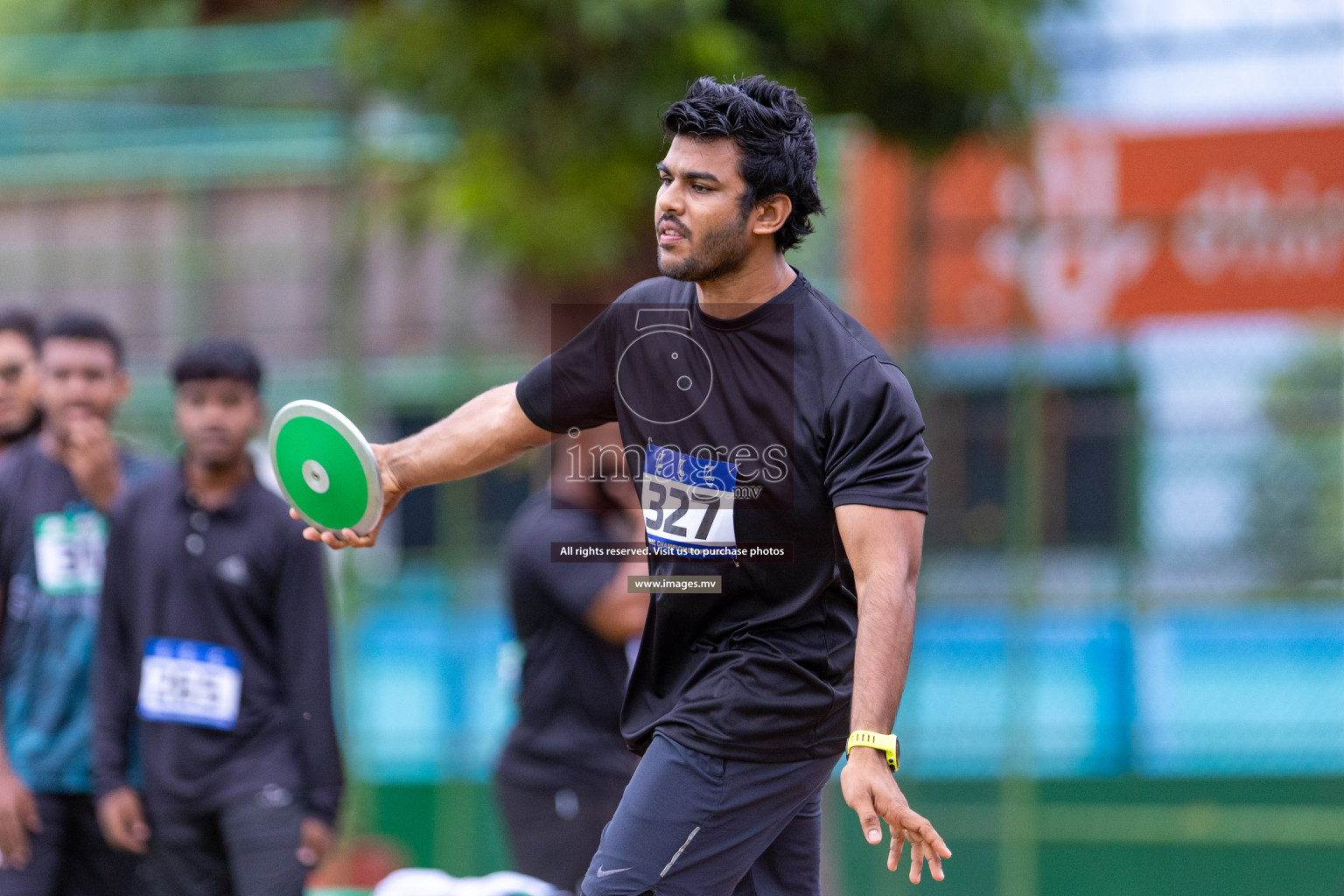 Day 2 of National Athletics Championship 2023 was held in Ekuveni Track at Male', Maldives on Friday, 24th November 2023. Photos: Nausham Waheed / images.mv