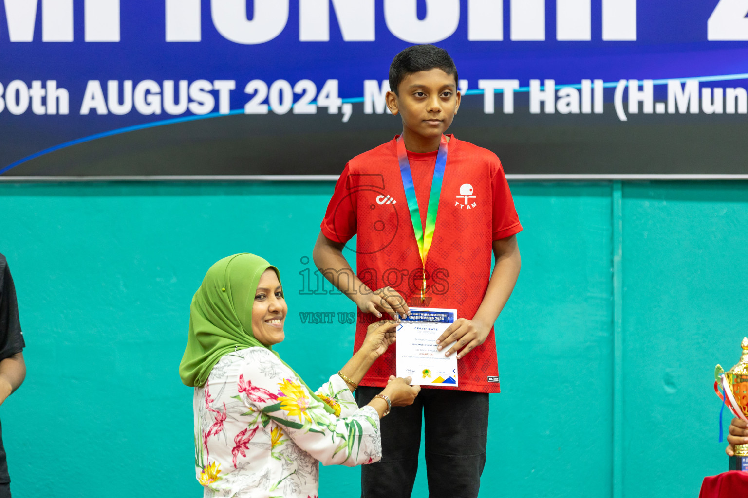 29th Table Tennis Association Championship 2024, 30th August 2024 at Male'TT Hall,Photos by Shuu Abdul Sattar