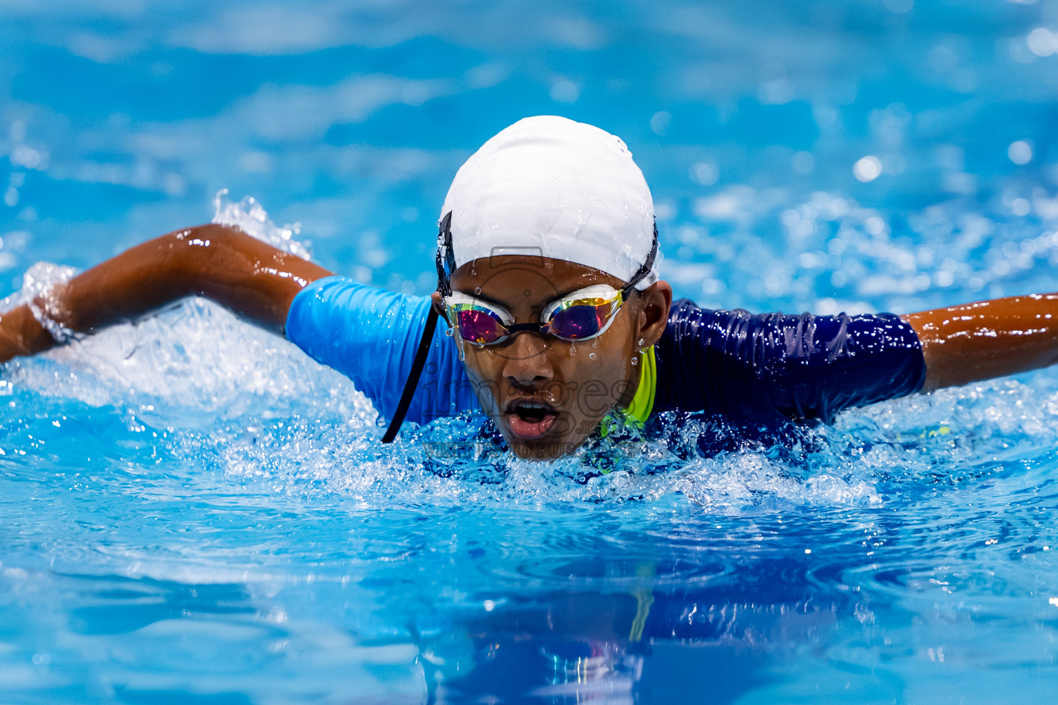 Day 3 of BML 21st Interschool Swimming Competition 2025 was held in Hulhumale' Swimming Pool, Hulhumale', Maldives on Monday, 13th October 2025. Photos: Nausham Waheed / images.mv