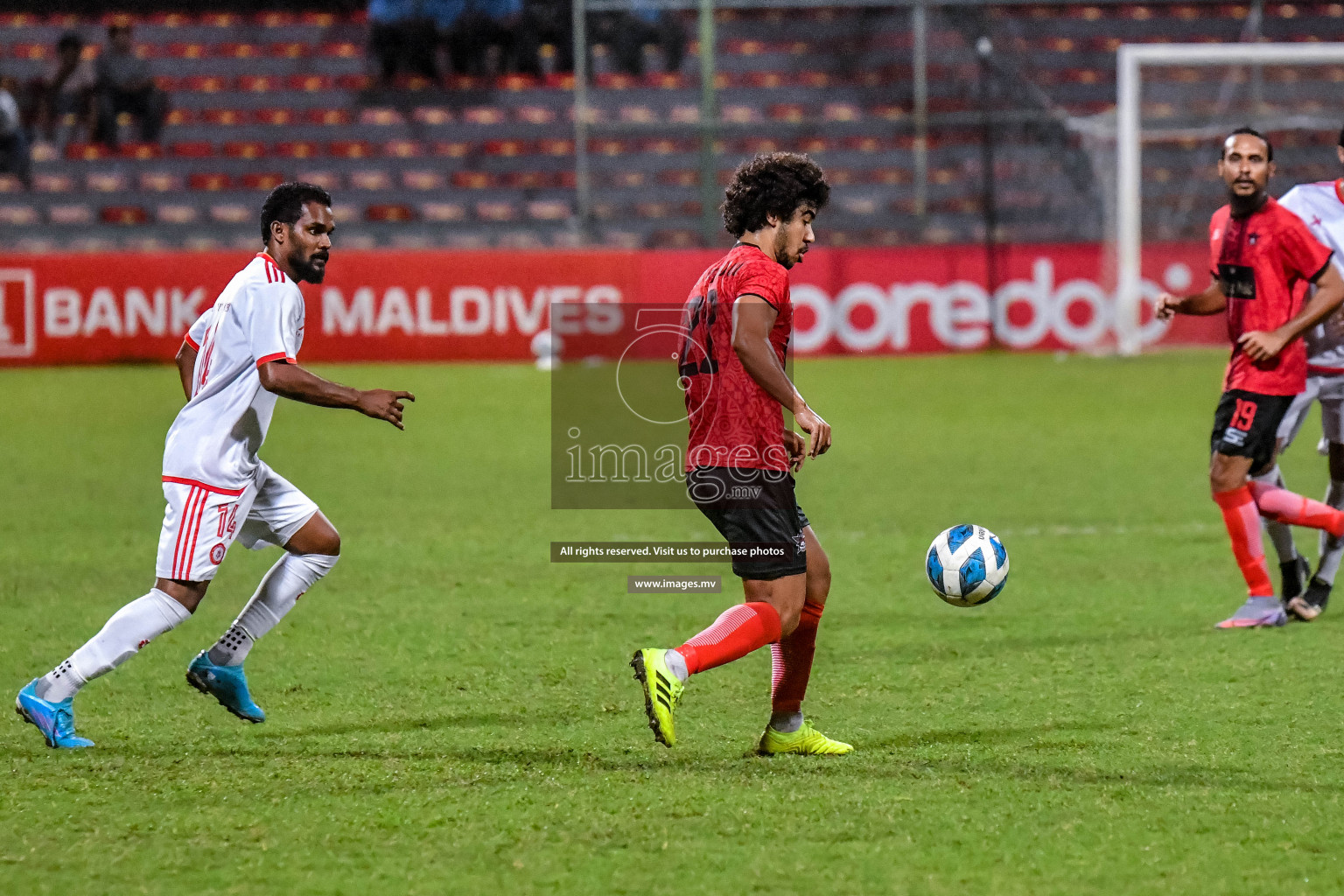 Buru Sports Club vs CLUB Teenage in the Final of 2nd Division 2022 on 17th Aug 2022, held in National Football Stadium, Male', Maldives Photos: Nausham Waheed / Images.mv