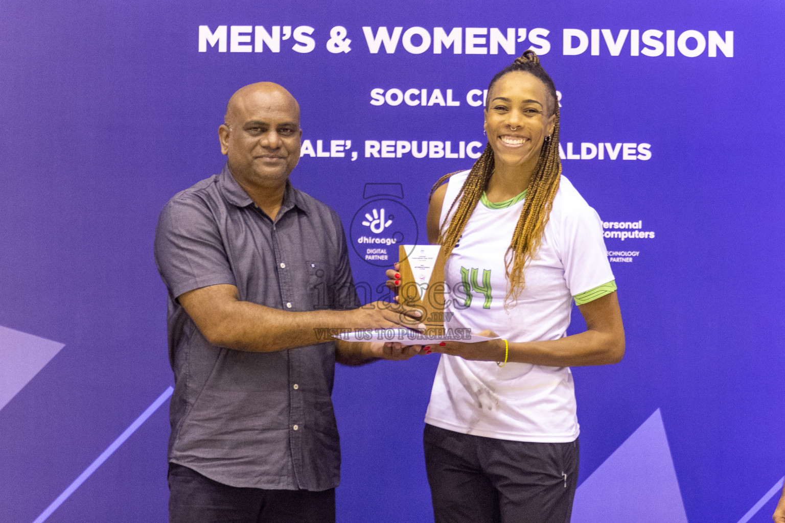 Final of Women's Division of Volleyball Association Cup 2023 held in Male', Maldives on Monday, 25th December 2023 at Social Center Indoor Hall Photos By: Nausham Waheed /images.mv