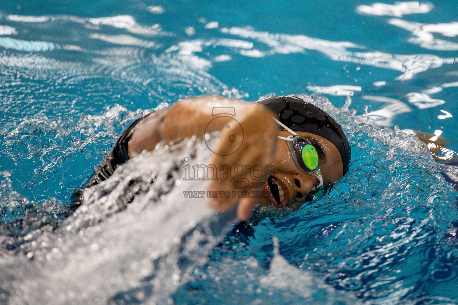 Day 4 of National Swimming Competition 2024 held in Hulhumale', Maldives on Monday, 16th December 2024. 
Photos: Hassan Simah / images.mv