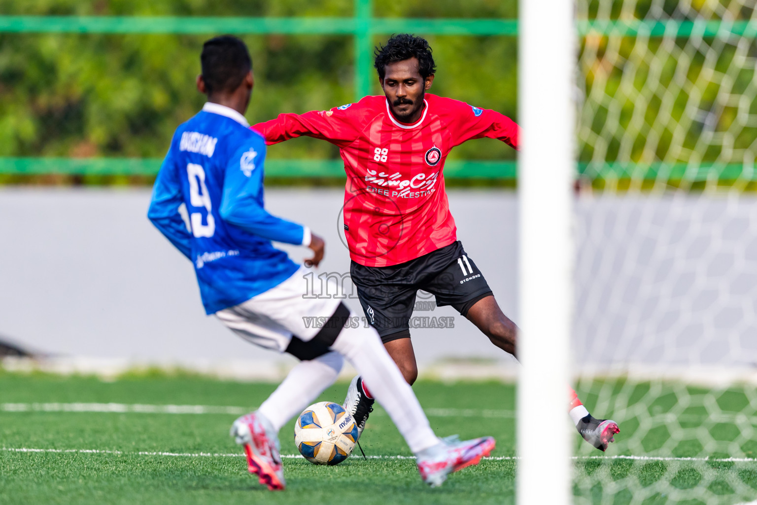 Furious FC vs Chester Academy from Manadhoo Council Cup 2024 in N Manadhoo Maldives on Thursday, 22nd February 2023. Photos: Nausham Waheed / images.mv