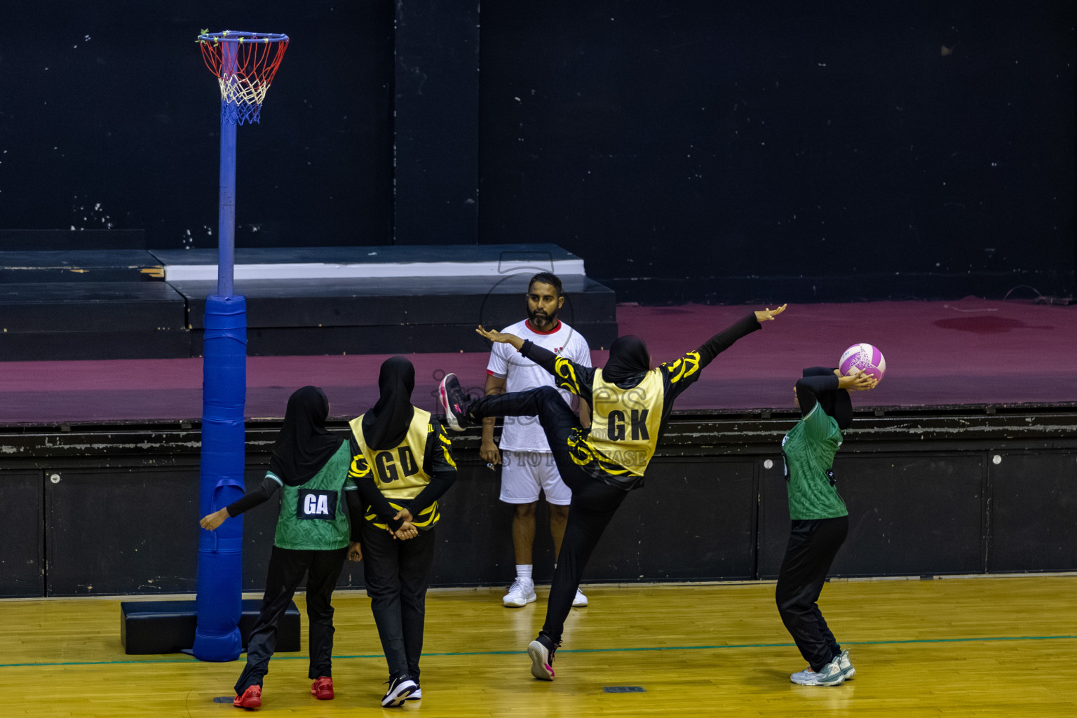 Day 8 of 26th Inter-School Netball Tournament 2025 was held in Social Center Indoor Hall on Sunday, 26th October 2025. Photos: Hassan Simah / images.mv