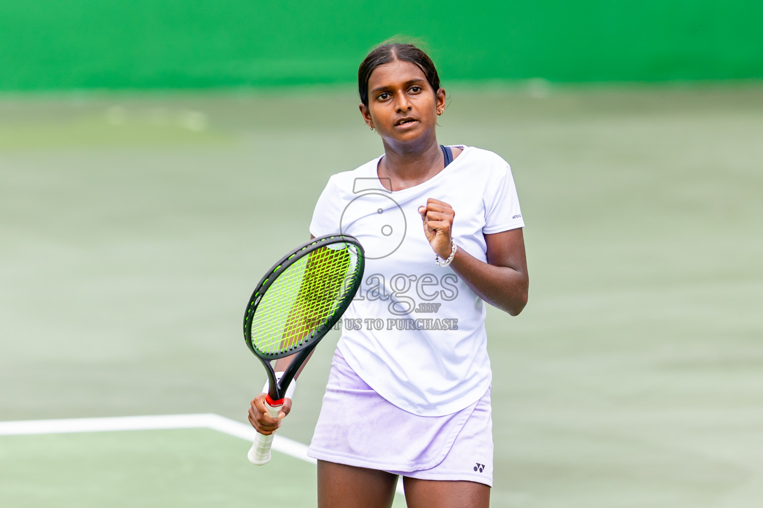 Day 7 of ATF Maldives Junior Open Tennis was held in Male' Tennis Court, Male', Maldives on Wednesday, 18th December 2024. Photos: Nausham Waheed/ images.mv