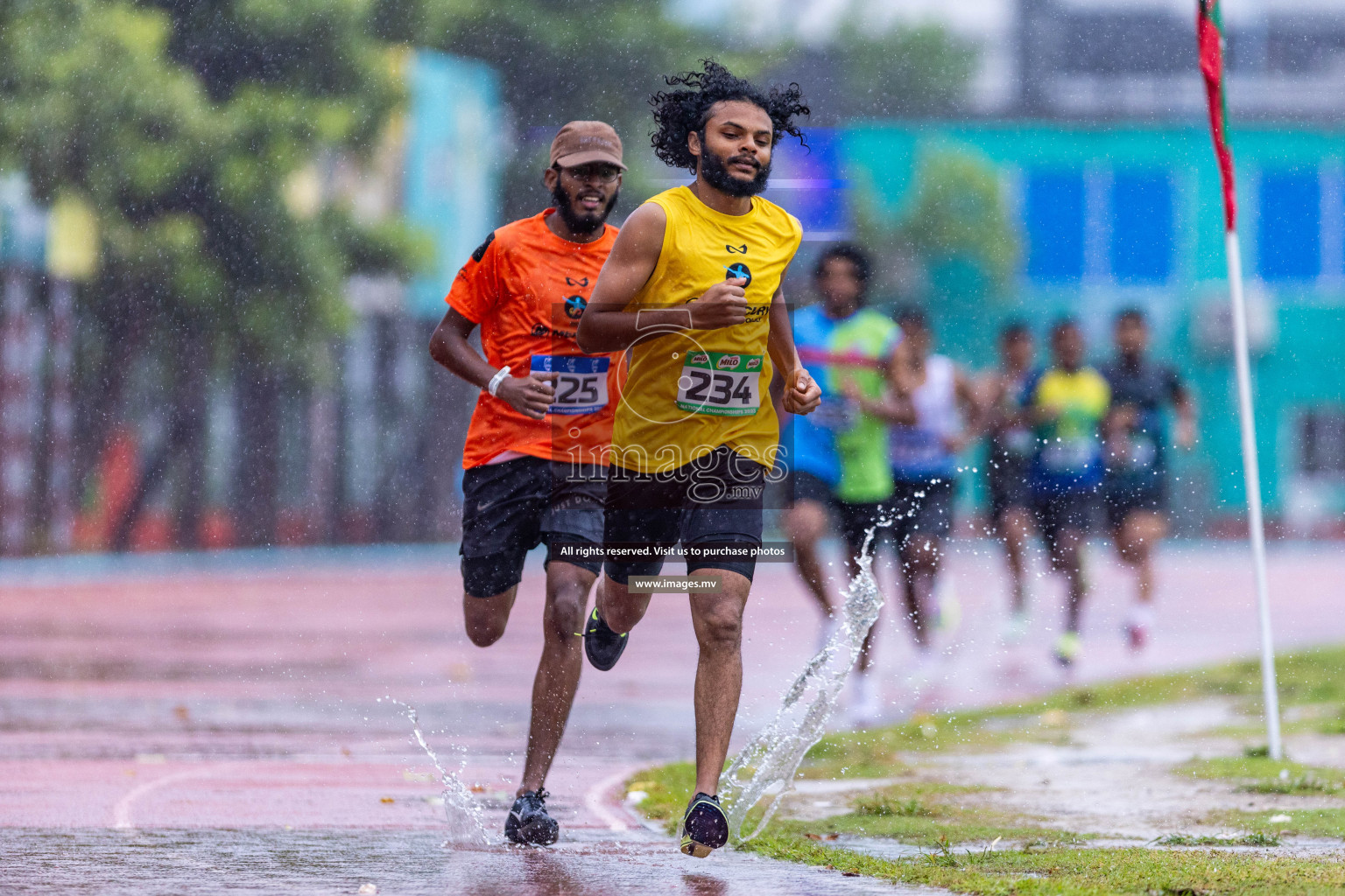 Day 2 of National Athletics Championship 2023 was held in Ekuveni Track at Male', Maldives on Friday, 24th November 2023. Photos: Nausham Waheed / images.mv