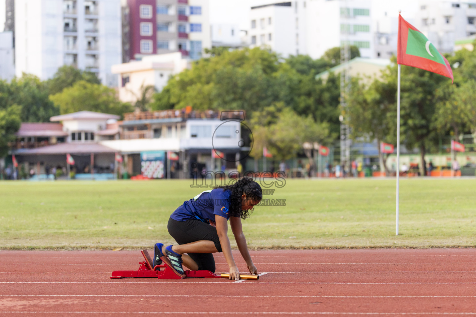 Day 1 of National Athletics Championship 2025 was held at Ekuveni Running Ground in Male', Maldives on Thursday, 14th August 2025. Photos: Hasni / images.mv