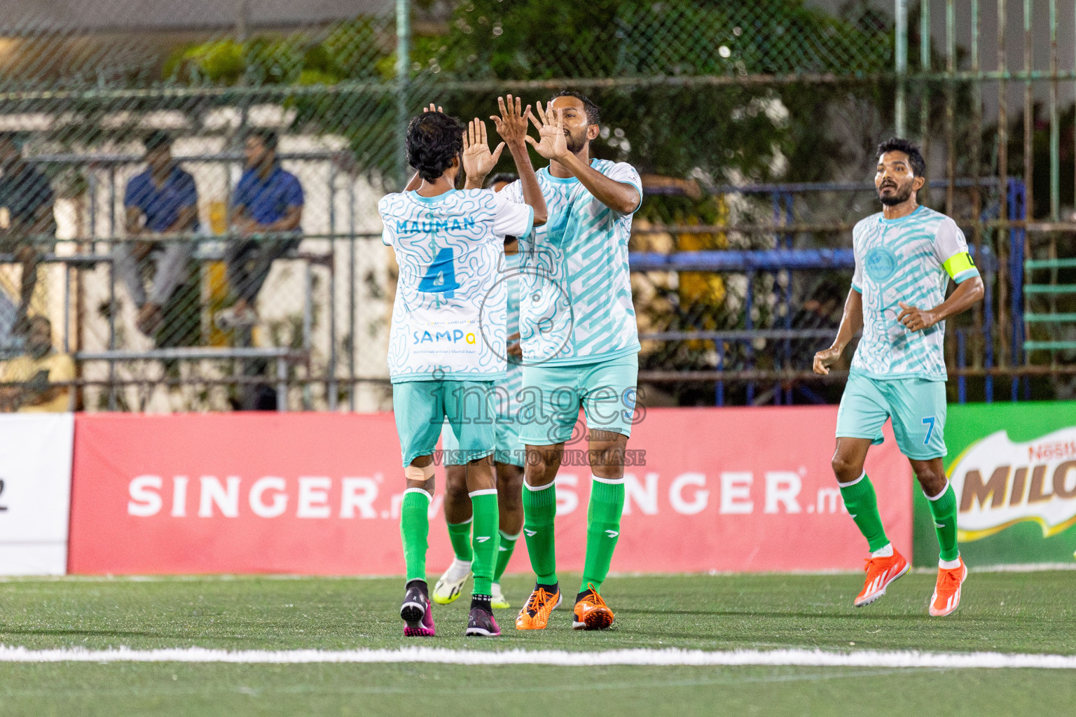 CLUB TRC vs FEHI FAHI CLUB in Club Maldives Classic 2024 held in Rehendi Futsal Ground, Hulhumale', Maldives on Monday, 9th September 2024. 
Photos: Mohamed Mahfooz Moosa / images.mv